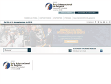 Tablet Screenshot of feriainternacional.com